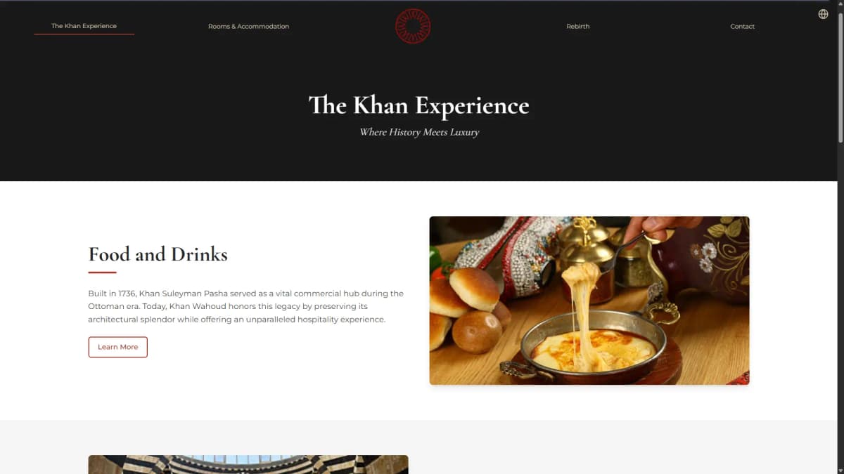 Khan Wahoud Website